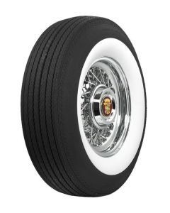 Tire - G78 X 15 - 2-3/4 Whitewall - Tubeless - Coker Classic