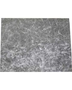 Hood Insulation - One Piece - 48 x 55 - Cut To Fit - Gray/Black