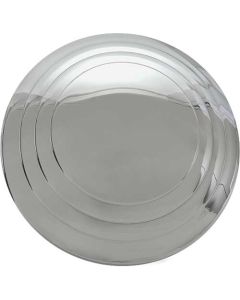 Hub Cap - Smooth Hub 3 Ring- Stainless Steel - 5-3/4 - 1932-1935 Ford Pickup Truck
