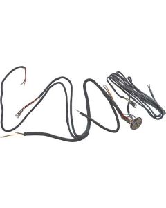 Headlight & Tail Light Wire Harness - For Vehicles Without Cowl Lamps - Use With Foot Control Starters - 1932 Ford Pickup Truck