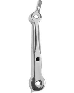 Windshield Stanchions - Stainless Steel - With Cups & Liners - Chopped 2 - Street Rod Style - Ford
