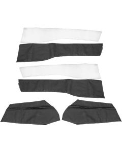 1971-1973 Mustang Convertible Top Pads, Black