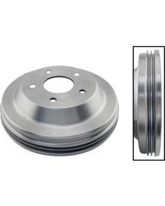 Front Or Rear Finned Brake Drum - Hub Mounts From Inside Drum - 3-1/4 Hub OD - 2 Wall - 1940-1947 Ford Pickup Truck