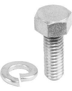 Distributor To Timing Gear Cover Bolt Set - Ford V8 - Cadmium Plated - 4 Pieces
