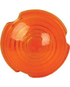 Parking Light Lens - Round - Amber Glass - Ford Pickup Truck Except C.O.E.