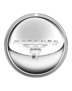Hub Cap/ Polished Ss- 1942 Mercury