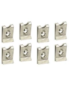 1964-1966 Mustang Headlight Door Retainer Clip Set, 8 Pieces