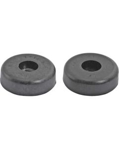 Early 1965 Mustang Fastback Rear Seat Stop Bumpers, Pair