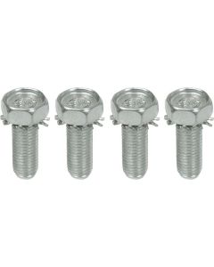 1964-1966 Mustang Upper Shock Mount Bolt Set with Integral Star Washers, Set of 4