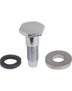 Seat Belt Bolt Set/ Chrome/ Incl Washers & Spacers