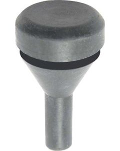 1949-1959 Front License Plate Bumper - Black Rubber - Ford & Mercury