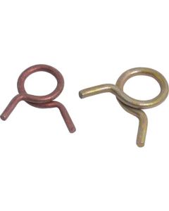 Corbin Clamp Set - 3/8 ID - Gold Cad & Red Dye Finish - 2 Pieces
