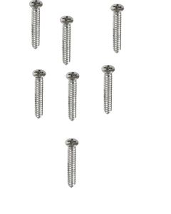 1964-1970 Mustang Upper Dash Pad Trim Screw Set, 7 Pieces