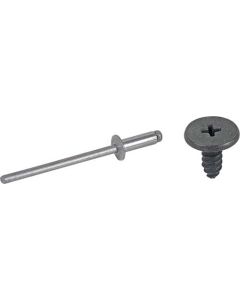 1964-1966 Mustang Fastback Roof Rail Seal Hardware Set
