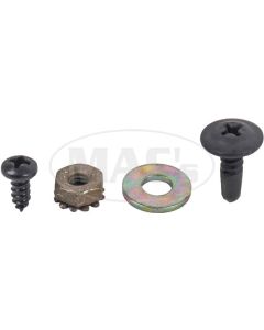 1969 Mustang Fastback Roof Rail Seal Hardware Set