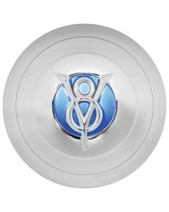 Hub Cap/ Ss/ Painted/ Embossed V8/ 1933