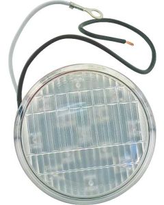 Cowl Lamp Lens Insert - Clear With 13 Amber LEDs - 12 Volt - Ford