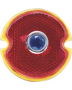 1949-1951 Tail Light Lens - With Blue Dot - Ford & Mercury Station Wagon