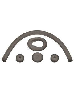 Firewall Grommet Kit - With Rubber Drain Tube - 5 Pieces - Ford Passenger & Pickup