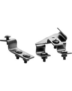 Hood To Grille Catch Bracket Set - 4 Pieces & Hardware - Ford Passenger