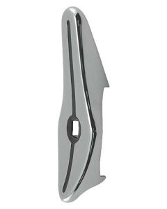 Bumper Guard - Chrome With Black-Painted Center Detail Line- Ford