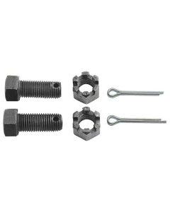 Front Radius Rod Mounting Kit - 6 Pieces, Includes Bolts, Castle Nuts & Cotter Pins - Ford