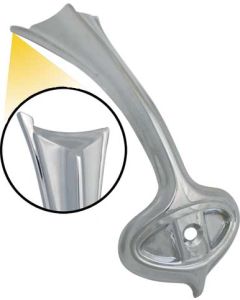 Radiator Ornament - Die Cast - Chrome - Ford Passenger
