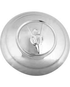 Hub Cap - V8 Embossed - Stainless Steel - 5-3/4 - Ford Pickup Truck