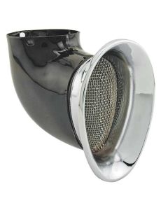 Horn Projector - Body Black & Mouth Chrome - Ford Pickup Truck