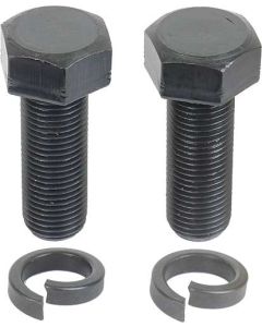 1935-47 Ford Pickup Bumper Guard Bolt Set - Black Oxide
