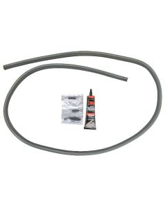 Rear Roll-down Window Channel Kit/ 35-36 Coupe