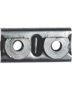 Model A Ford Door Lock Striker Mounting Plates - Slant Windshield - Town Sedan - Standard & Deluxe Fordor Sedan