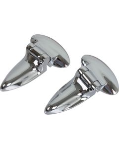 Trunk Lid Hinges/chrome  Non Locking/35-36