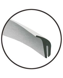 Upper Radiator Shroud Seal - Rubber - Ford