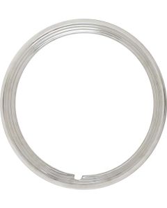 Trim Ring - Polished Stainless Steel - For 15 Wheels - Mercury Only