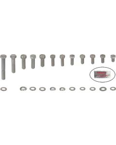 Ford Pickup Truck Engine Hardware Kit - Original Style - Stainless Steel - 352 Or 390 V8 With Cast Valve Covers