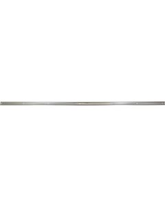 Ford Pickup Truck Bed Strip Set - Polished Stainless Steel - 6 Pieces - For Long, 8' Bed With Square-Punched Holes