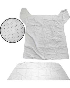 Headliner - Perforated Vinyl - Fairlane 500 2 & 4 Door Sedan With 5 Bow Headliner - White