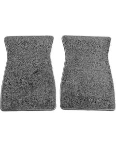 Floor Mats - 2 Pieces - Carpeted - No Logo