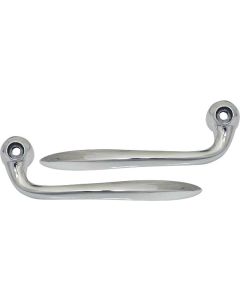 Inside Door Handles - Polished Stainless Steel - Right & Left - Ford Woody Station Wagon