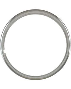 Wheel Trim Ring - Stainless Steel - 14 - Smooth - Ford