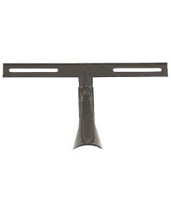 Rear License Plate Bracket - Steel - Gloss Black - Ford Passenger Except Station Wagon