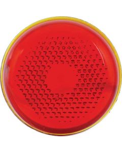 Tail Light Glass Lens - Red - Ford Passenger