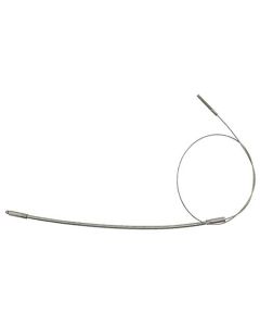 Front Brake Cable And Conduit Assembly - 61-3/4 - Ford Pickup Truck