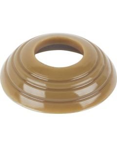 Door Handle Escutcheon - Plastic - Yellowish Brown - Ford Deluxe