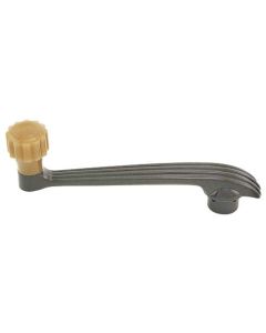 Window Crank - Plastic Dipped Brown With Brown Knob - Ford Deluxe