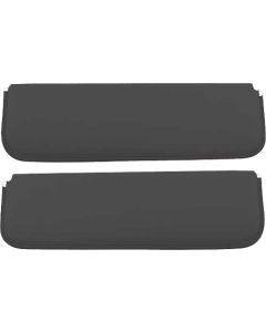 1948-52 Ford Pickup Sun Visors, New Style, Black Corinthian Grain Vinyl