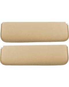 1948-52 Ford Pickup Sun Visors, New Style, Sand Corinthian Grain Vinyl