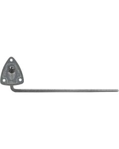 1948-52 Ford Pickup Sun Visor Arm And Bracket, Plain Steel
