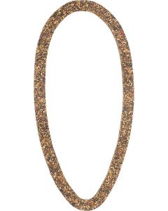 Tail Light Lens Gaskets - Cork - Ford Passenger Except Standard Ford 5 Window Coupe